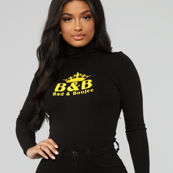Fashion Nova Tops - Bad and Boujee